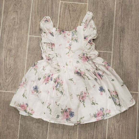 Catherine Malandrino Mini Floral Cottage Core Dress - Picture 2 of 11